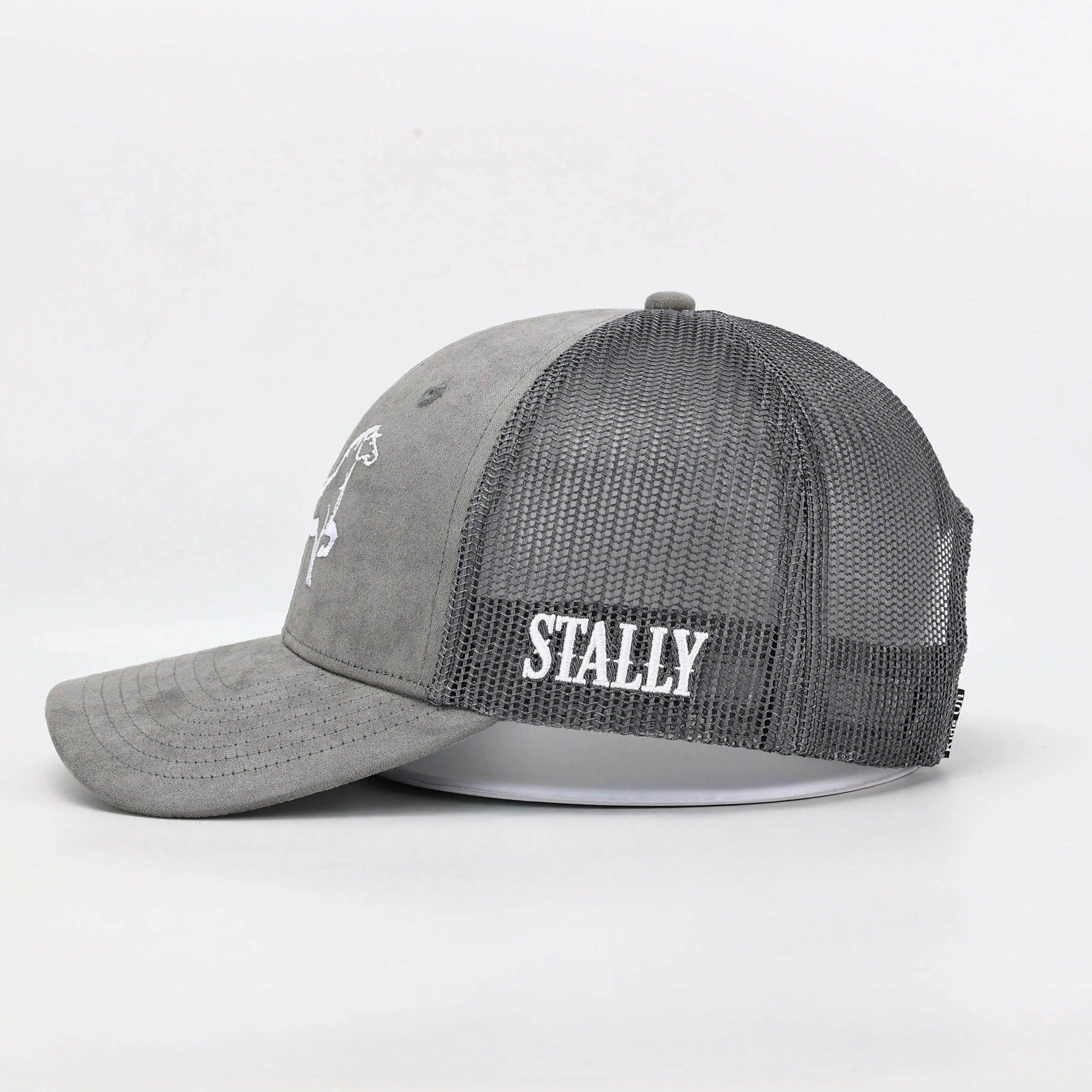 Stally Brand Suede Trucker Mesh Back Breathable Design