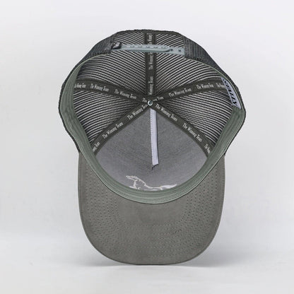 Charcoal Gray OG Stally Hat Back View Snapback