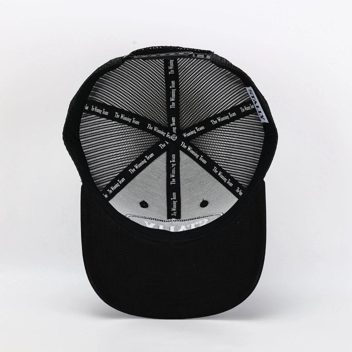 OG Stally Western Hat Interior View with Branding