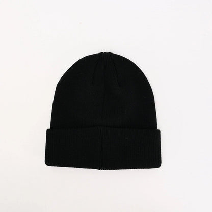 Stally Black Beanie Side Profile View