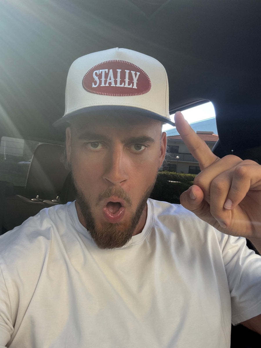 Man - Tommy Doyle - wearing All American STALLY hat