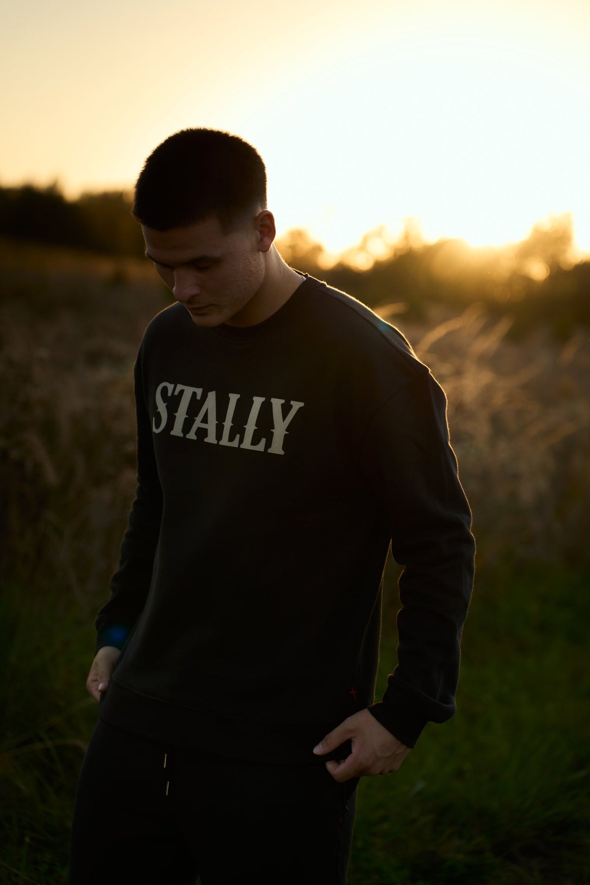STALLY Range Crew in Coal Black on model