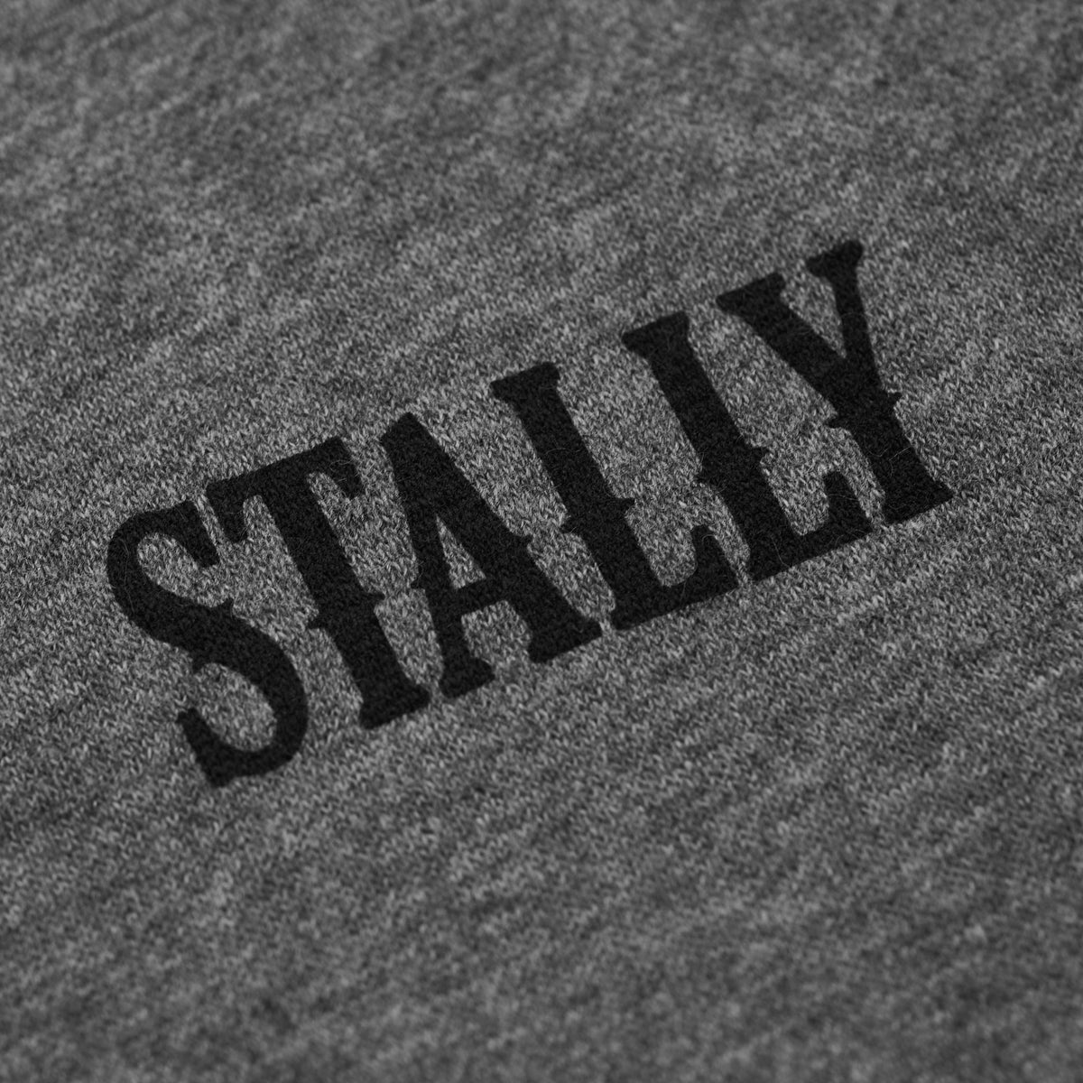 STALLY Range Womens Boxy Crew in Iron