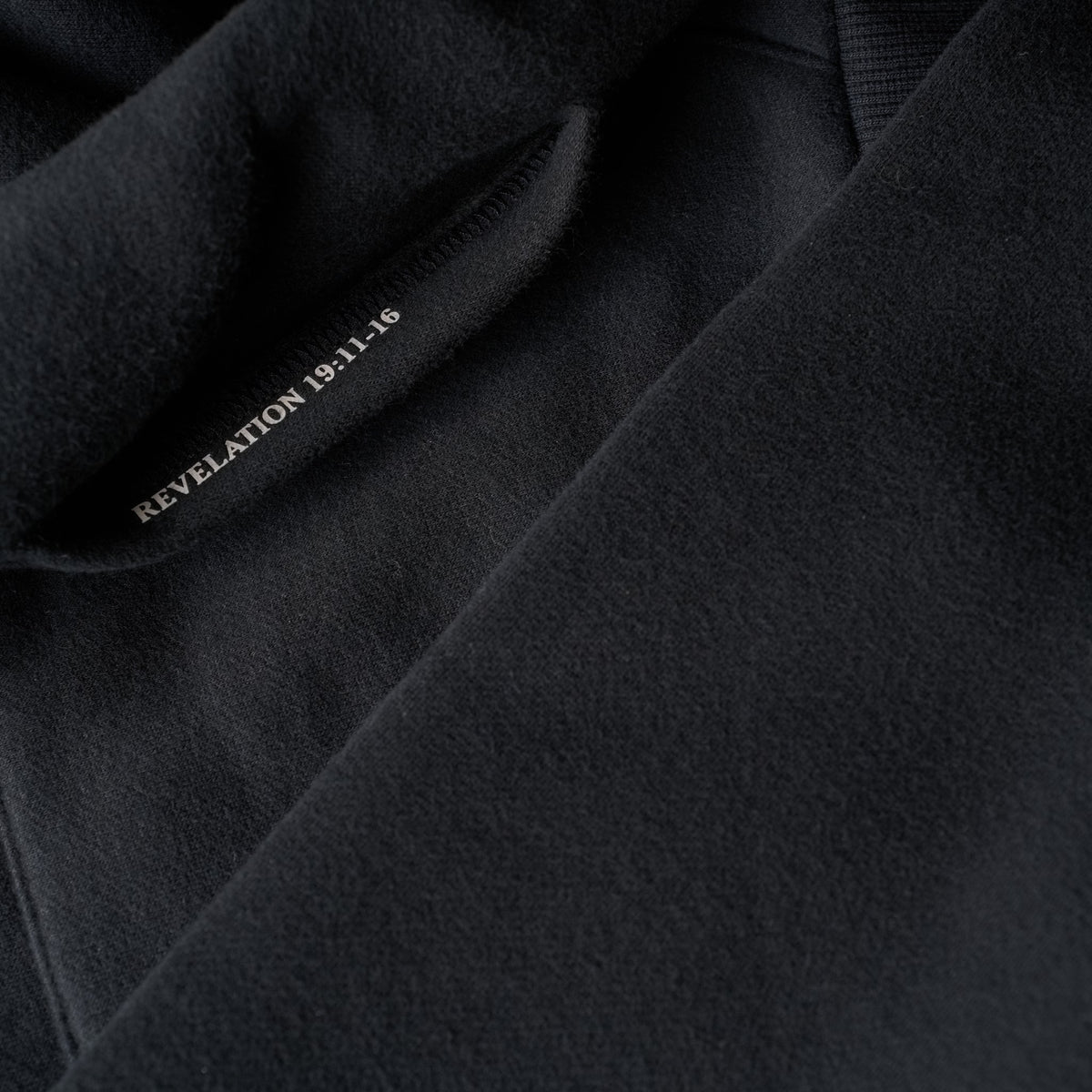 STALLY Draft Hoodie in Coal Black