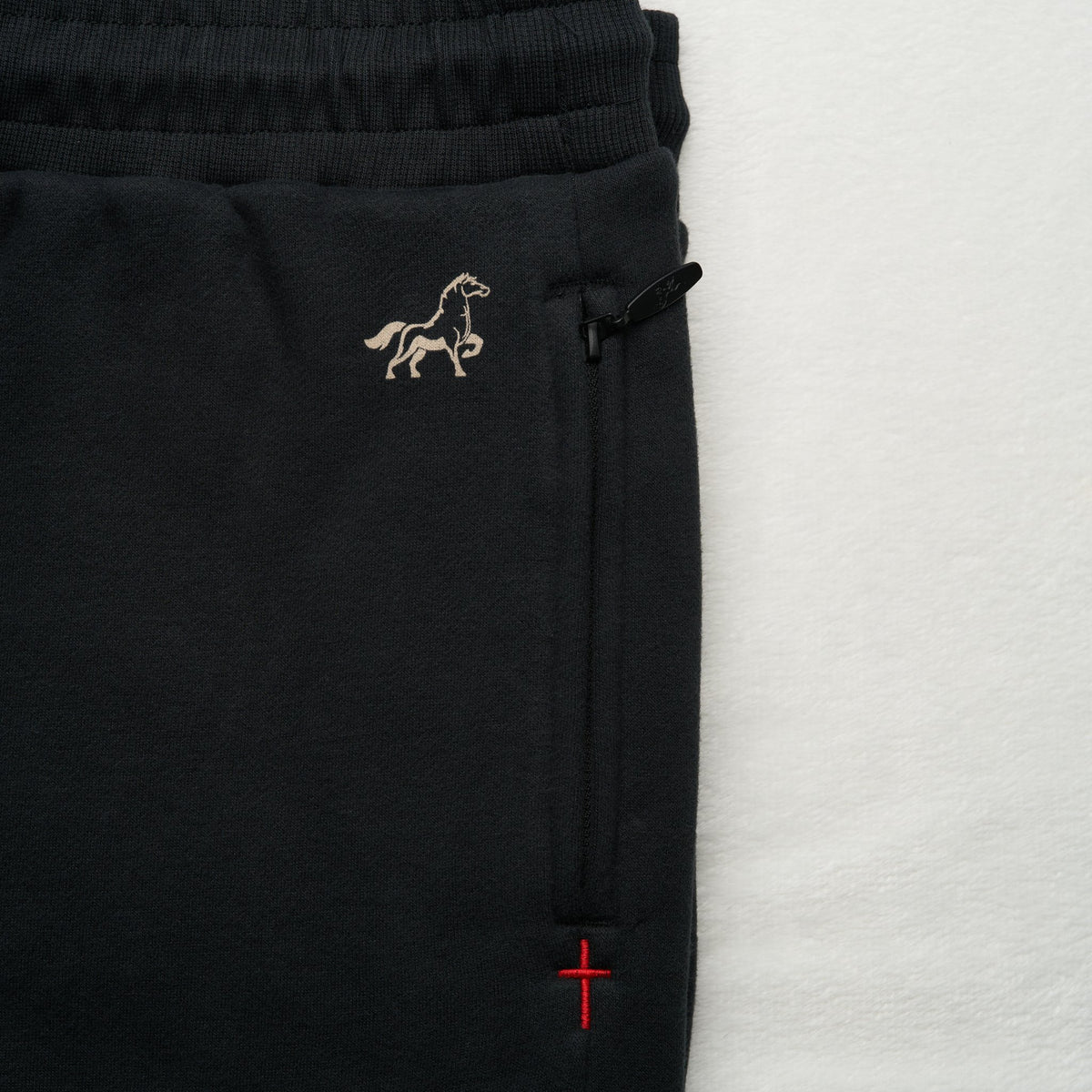 STALLY Draft Mens Straight Leg in Coal Black