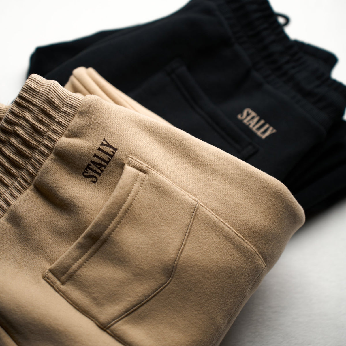 STALLY Draft Mens Straight Leg, both colors side by side