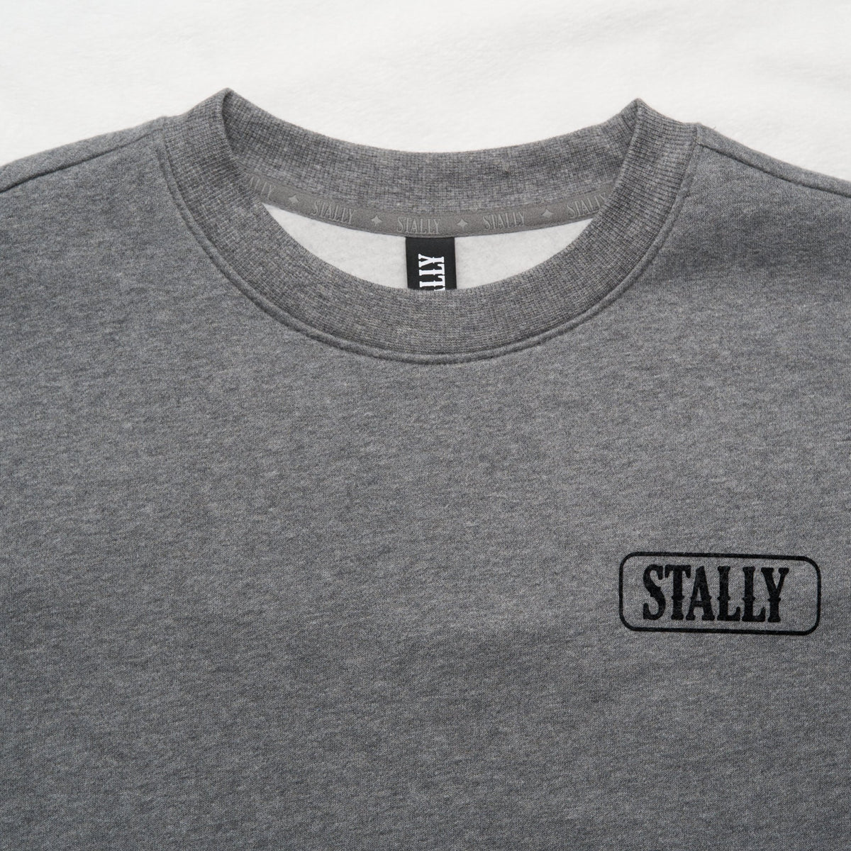 STALLY Range Mens Crew in Grey Heather