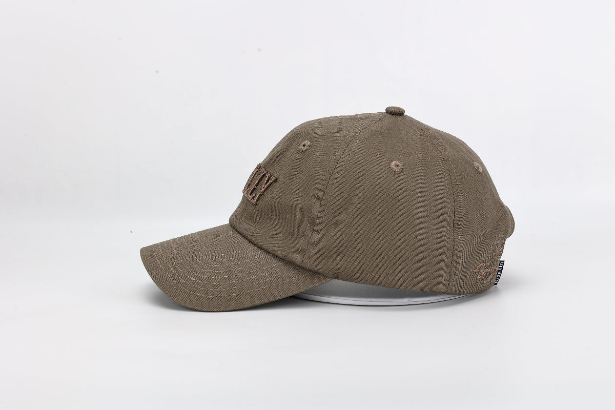 Stally Frontier Khaki Heritage Cap Lifestyle Shot