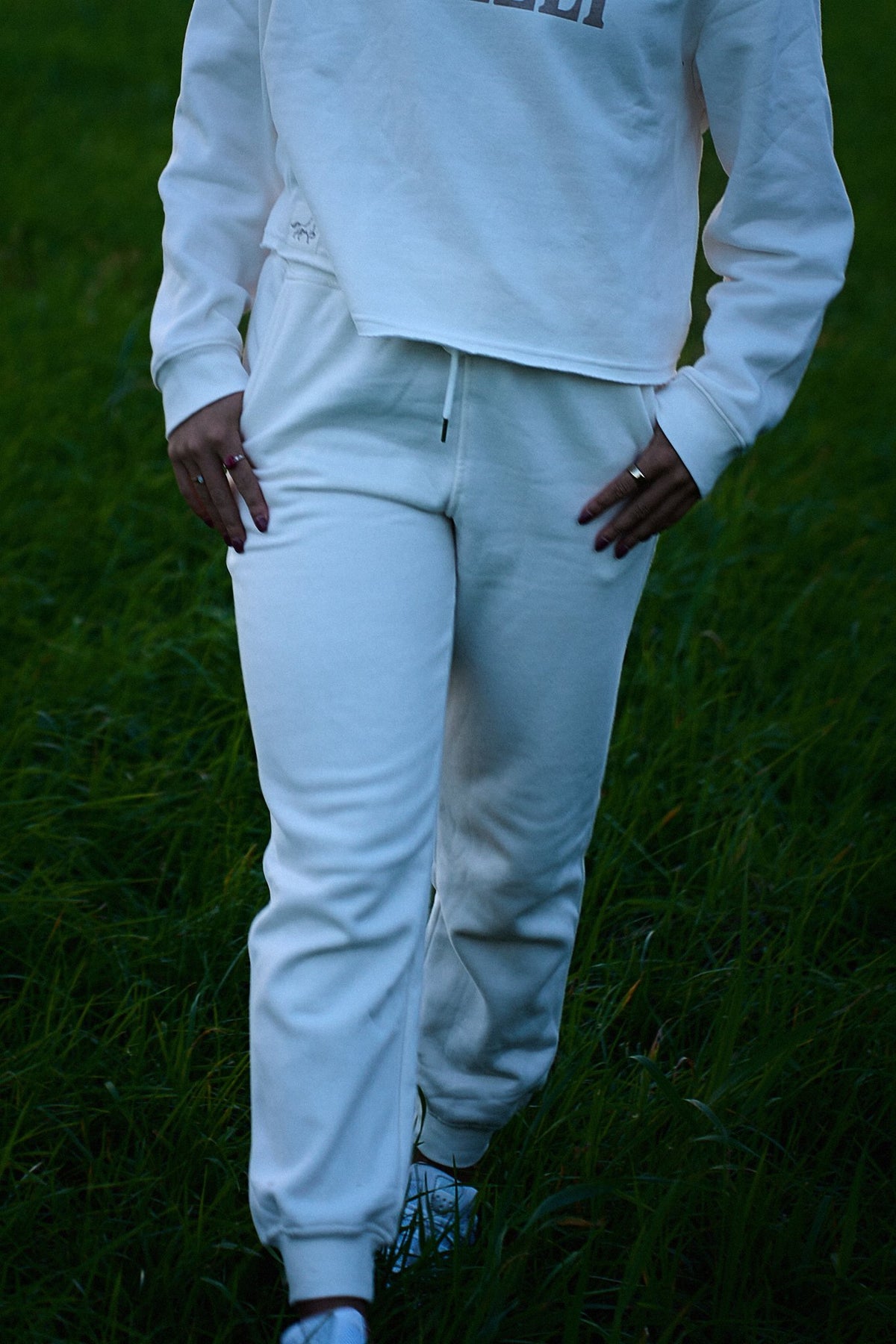 STALLY Range Womens Jogger in Chalk White